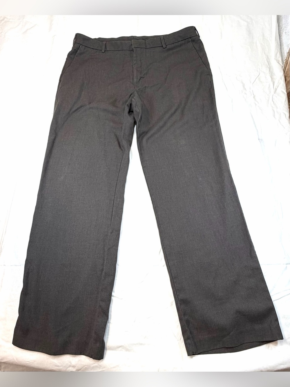 Van Heusen Brown Straight Dress Pants